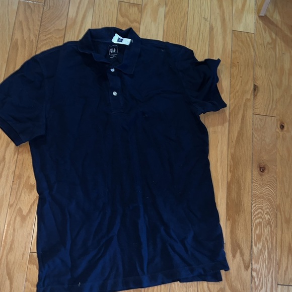 Men's Navy Polo Shirt - Picture 2 of 4